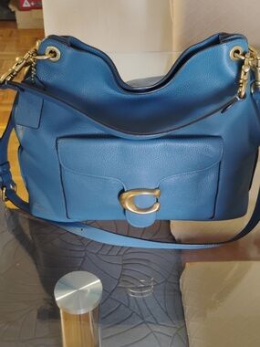 Coach Leather Shoulder/Crossbody Bag